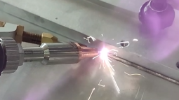 PDKJ handheld laser welder Applied to the new energy industry Welding aluminum b