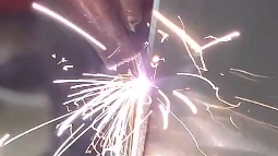 PDKJ handheld laser welder Applied to the new energy industry - weldingAluminum 