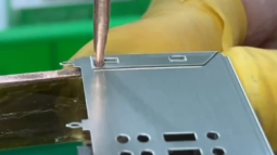 PDKJ desktop spot welder Applied to the Electronics Industry - Welding Copper ni