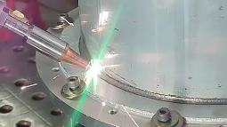 PDKJ handheld laser welder Applied to the building materials industry - welding 