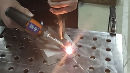 PDKJ handheld laser welder Applied to the sheet metal industry Welding 5.0+3.0mm