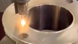 PDKJ automated laser welder applied to the sheet metal industry welding - Stainl
