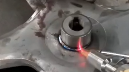 PDKJ handheld laser welder applied to the hardware industry welding stainless st