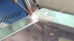 PDKJ robot laser welding machine welding aluminum 2mm battery energy storage box