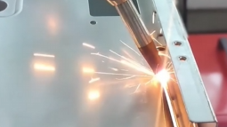 PDKJ Robot laser welding machine welding galvanized sheet chassis shell