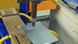 PDKJ Spot welding machine - process Welded stainless steel 3+1mm