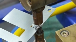 PDKJ Spot welder - Process Welding brass 0 5+0 5mm