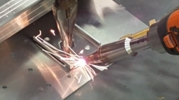 PDKJ Laser Welding - Process Welding 0.8mm aluminum plate #weldingequipment #las